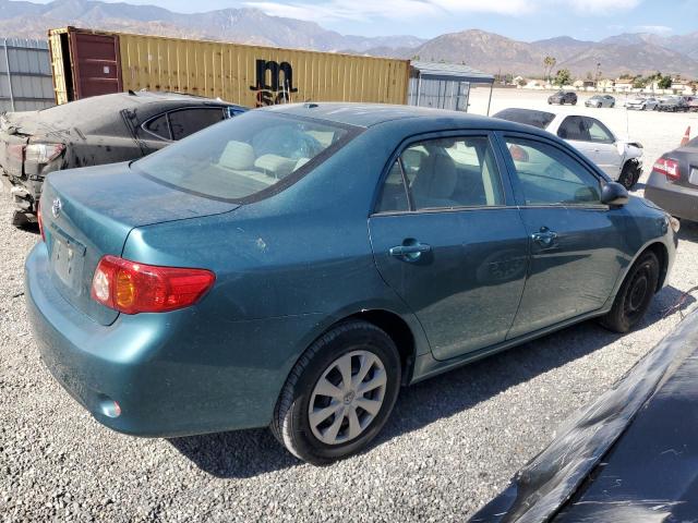 TOYOTA COROLLA BA 2010 green  gas JTDBU4EE3A9104715 photo #4