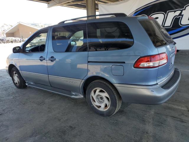 TOYOTA SIENNA LE 2003 blue  gas 4T3ZF13C53U522298 photo #3