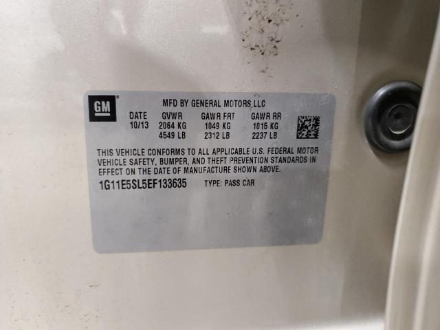 2014 CHEVROLET MALIBU 2LT - 1G11E5SL5EF133635