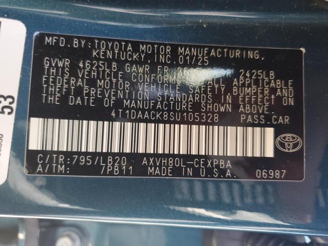 2025 TOYOTA CAMRY XSE - 4T1DAACK8SU105328