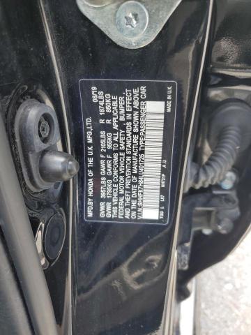 2020 HONDA CIVIC EXL SHHFK7H84LU401725