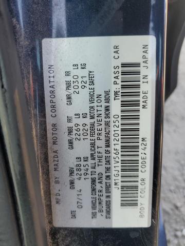 2015 MAZDA 6 TOURING - JM1GJ1V56F1201250