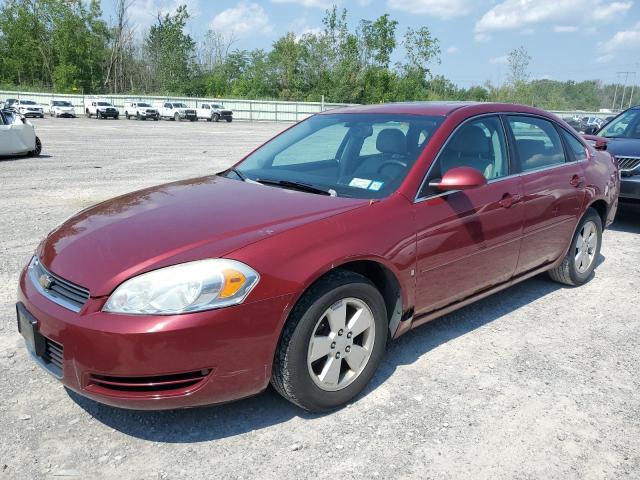 CHEVROLET IMPALA LT 2008 red  gas 2G1WT58N181316708 photo #1