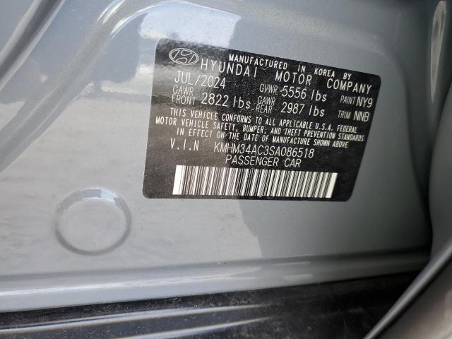 2025 HYUNDAI IONIQ 6 SE KMHM34AC3SA086518