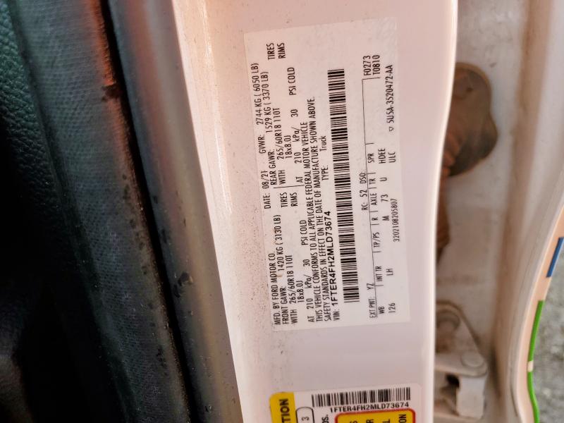 2021 FORD RANGER XL 1FTER4FH2MLD73674