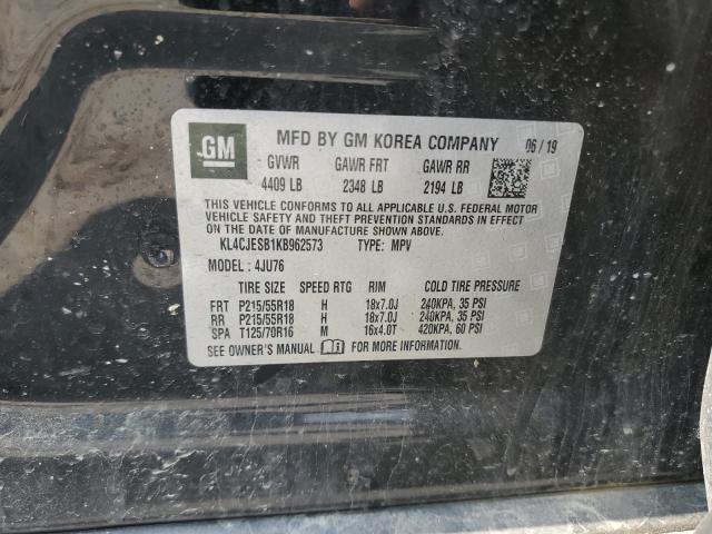 2019 BUICK ENCORE PRE KL4CJESB1KB962573