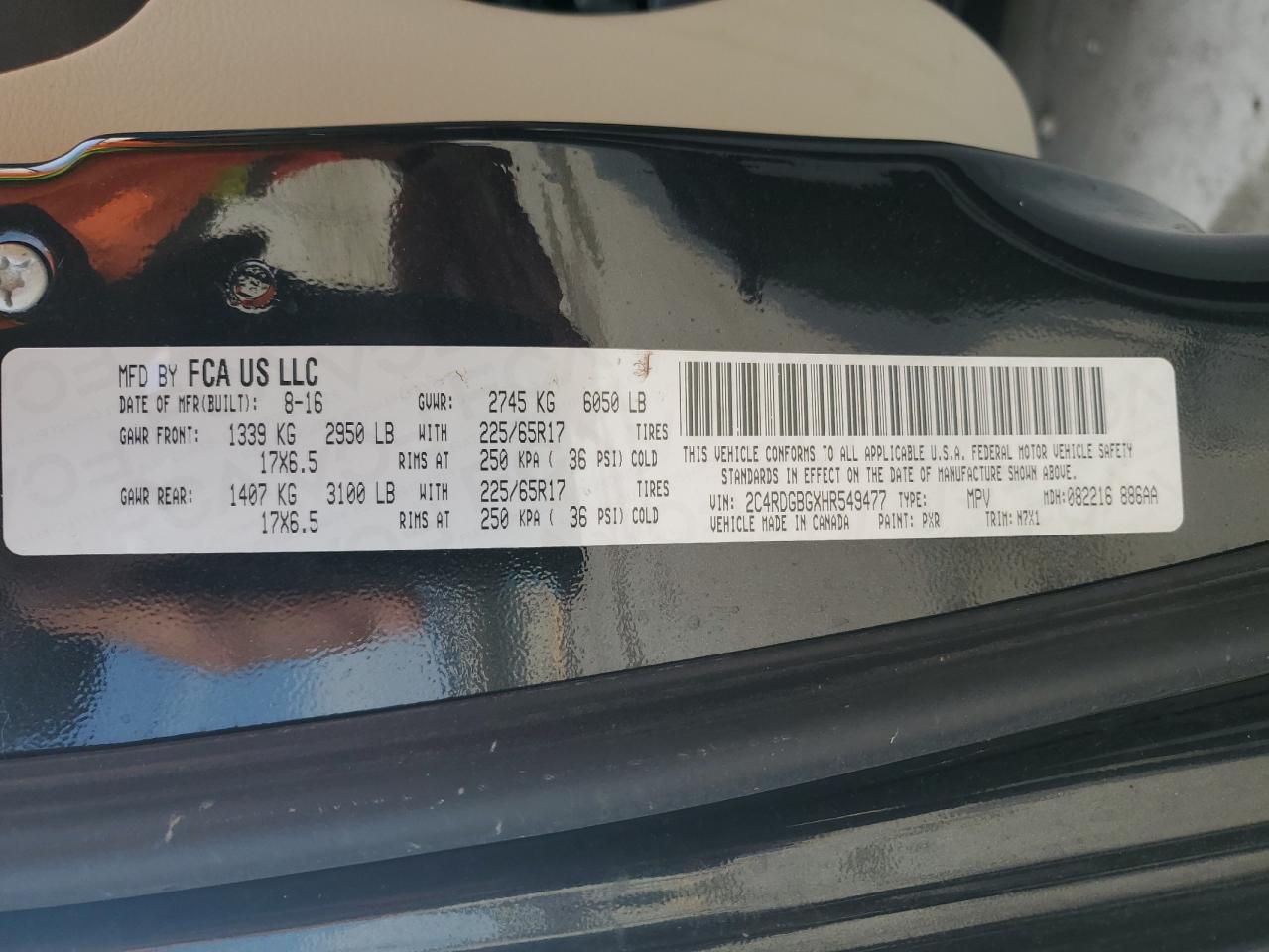 DODGE GRAND CARAVAN SE