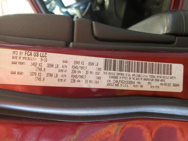 2017 JEEP GRAND CHER - 1C4RJFAG2HC632544