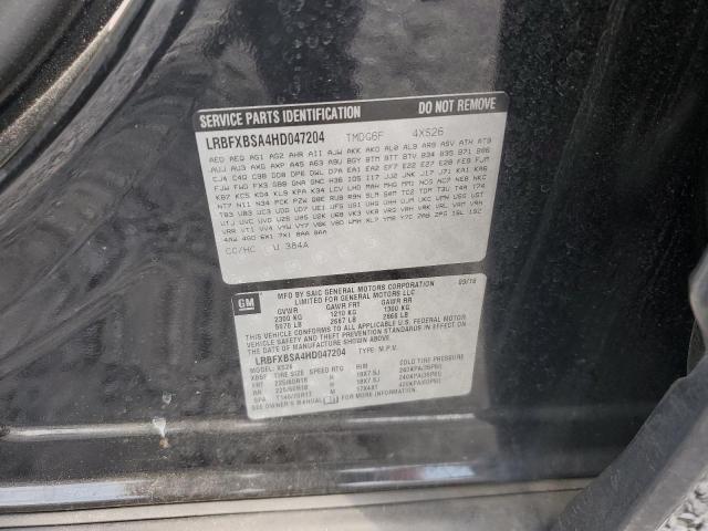 2017 BUICK ENVISION LRBFXBSA4HD047204