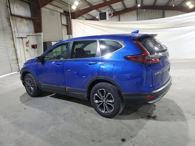 HONDA CR-V EX 2021 blue  gas 7FARW2H52ME031893 photo #3