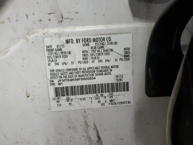 2015 FORD EDGE TITAN - 2FMTK4K99FBB00854