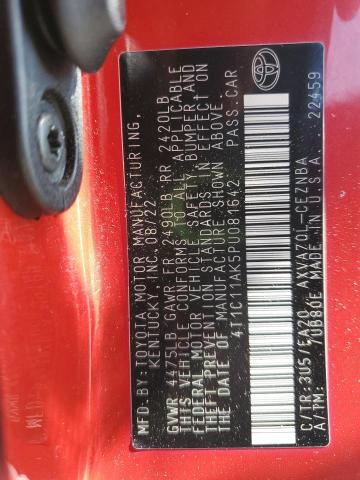 2023 TOYOTA CAMRY LE 4T1C11AK5PU081642