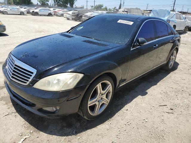 MERCEDES-BENZ S 550 2007 black  gas WDDNG71X67A067721 photo #1
