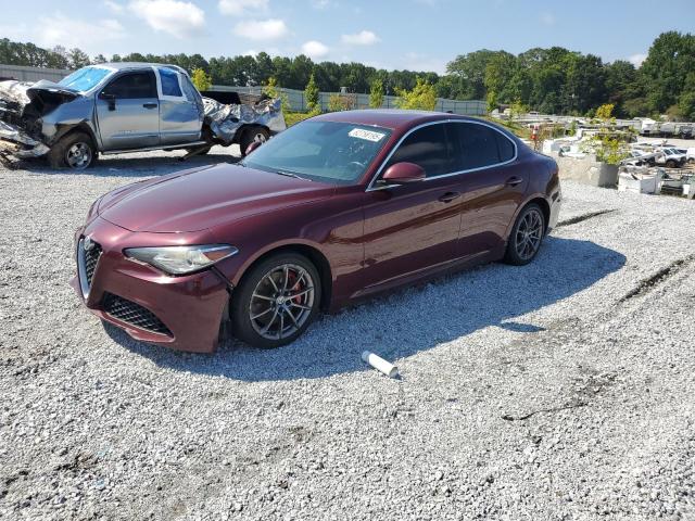 ALFA ROMEO GIULIA 2017 burgundy sedan 4d gas ZARFAEBN0H7548022 photo #1