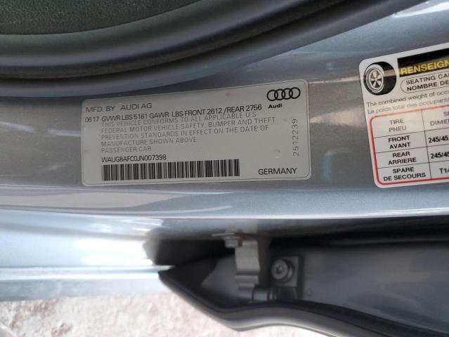 waug8afc0jn007398 - 2018 Audi a6 premium plus - #63003755