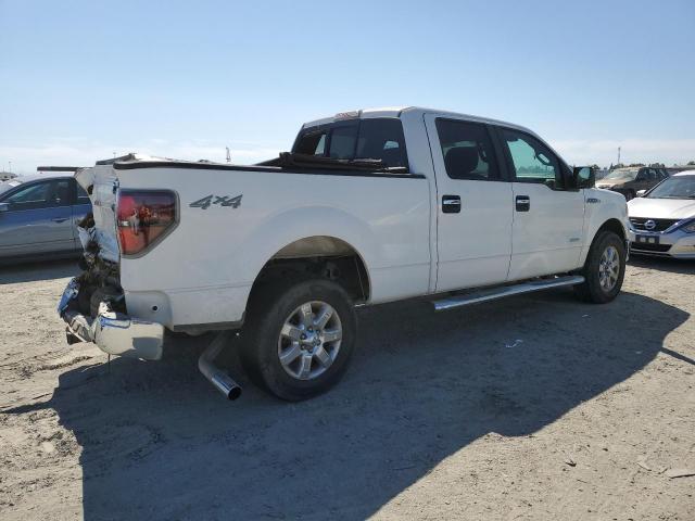 FORD F150 SUPER 2013 white  gas 1FTFW1ET9DKG52174 photo #4