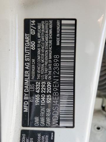 2014 MERCEDES-BENZ CLA 250 - WDDSJ4EB9EN123898