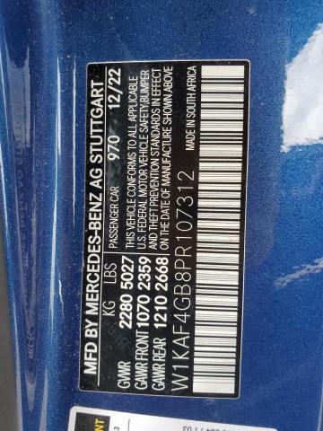 2023 MERCEDES-BENZ C 300 W1KAF4GB8PR107312