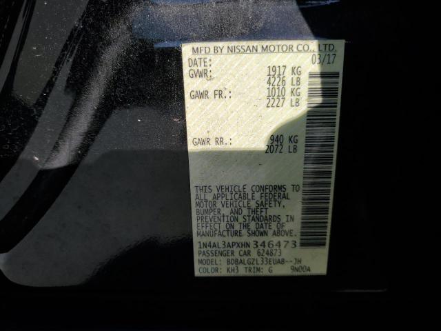 2017 NISSAN ALTIMA 2.5 - 1N4AL3APXHN346473