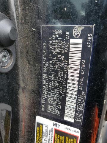 2010 TOYOTA CAMRY BASE - 4T1BF3EK1AU085942