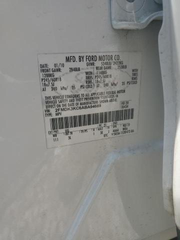 2010 FORD EDGE LIMIT - 2FMDK3KC6ABA94689