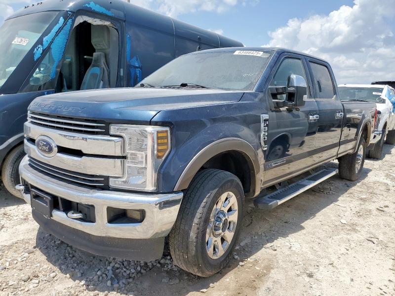 FORD F350 SUPER 2019 blue  diesel 1FT8W3BT5KEC21920 photo #3