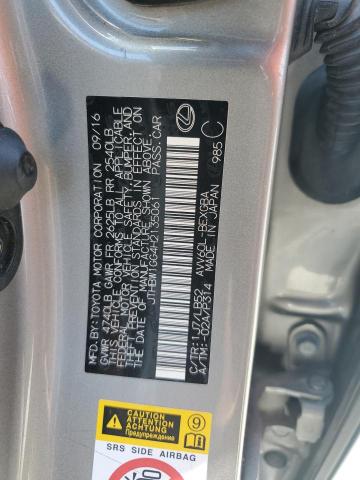 2017 LEXUS ES 300H JTHBW1GG4H2135061