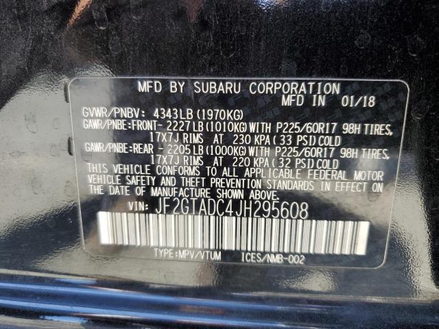 2018 SUBARU CROSSTREK JF2GTADC4JH295608