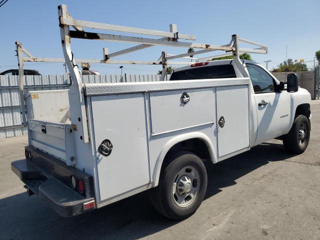 CHEVROLET SILVERADO 2012 white pickup flexible fuel 1GB0CVCG7CF180337 photo #4