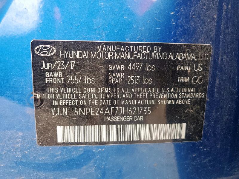 2018 HYUNDAI SONATA SE - 5NPE24AF7JH621735