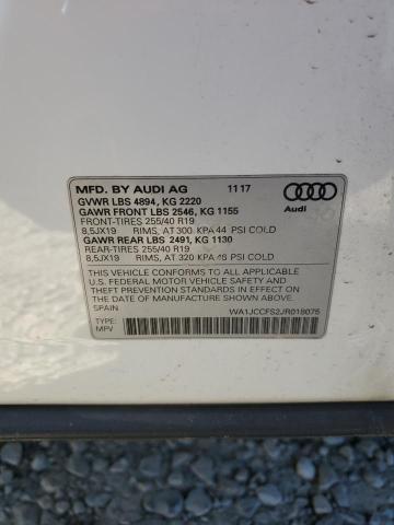 2018 AUDI Q3 PREMIUM PLUS WA1JCCFS2JR018075