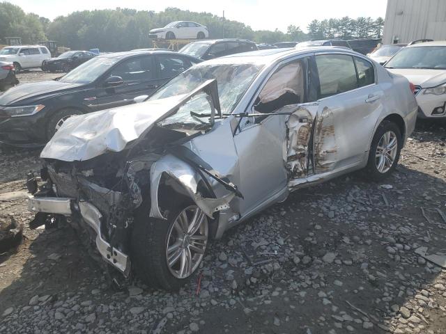 INFINITI G37 2013 silver  gas JN1CV6AR2DM767042 photo #1