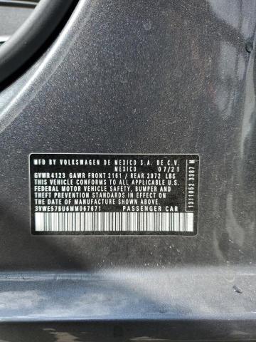 2021 VOLKSWAGEN JETTA SEL - 3VWE57BU6MM067671