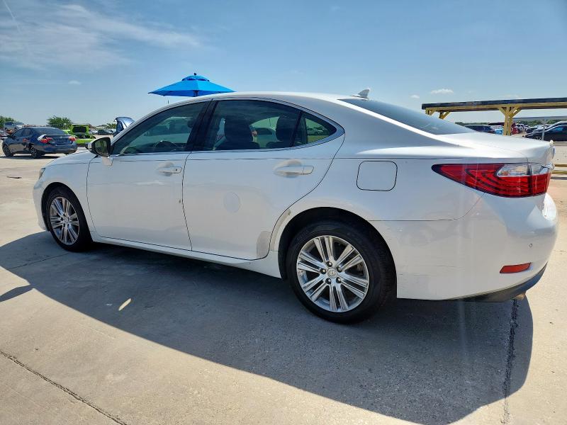 LEXUS ES 350 2014 white  gas JTHBK1GG2E2097160 photo #3
