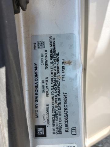 2019 CHEVROLET SPARK 1LT - KL8CD6SA7KC786917
