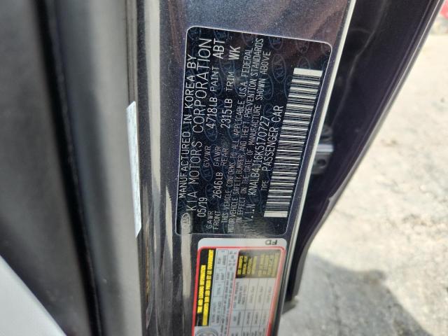 2019 KIA CADENZA PR KNALB4J16K5170727