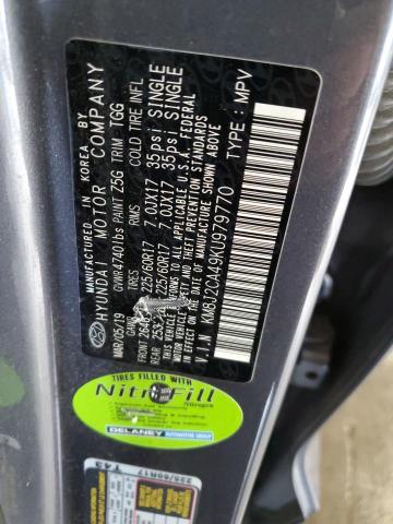 2019 HYUNDAI TUCSON SE KM8J2CA49KU979770
