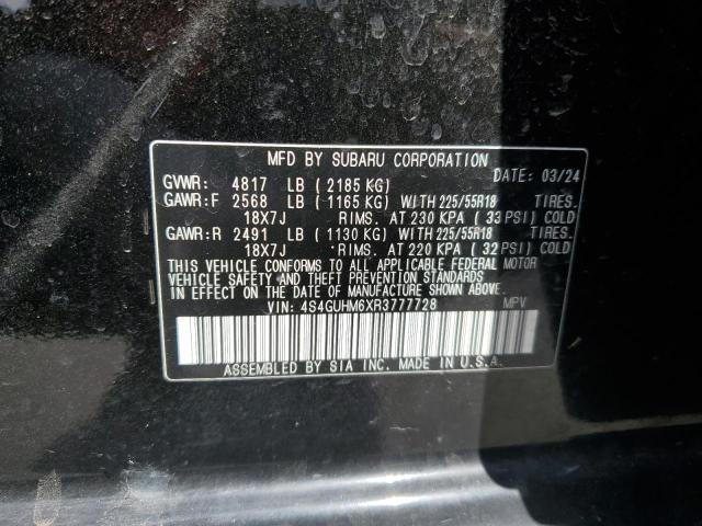 2024 SUBARU CROSSTREK - 4S4GUHM6XR3777728