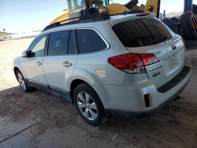 SUBARU OUTBACK 2. 2011 white  gas 4S4BRBKC1B3351918 photo #3