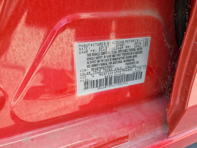 2018 NISSAN SENTRA S - 3N1AB7APXJY206911