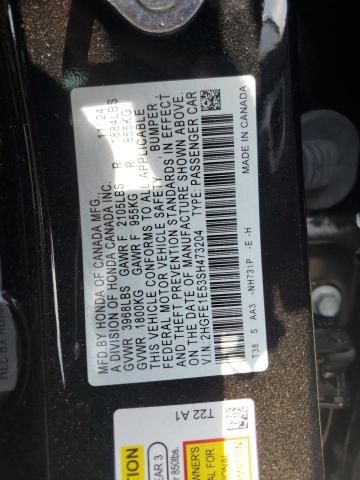2025 HONDA CIVIC SI 2HGFE1E53SH473204
