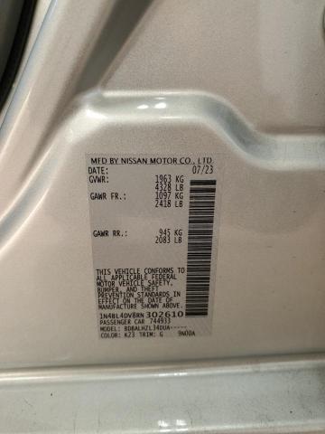 2024 NISSAN ALTIMA SV 1N4BL4DV8RN302610