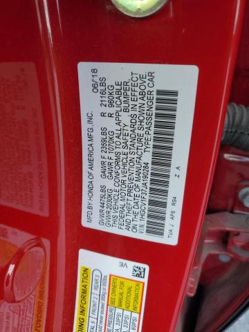 2018 HONDA ACCORD SPO - 1HGCV1F37JA190284