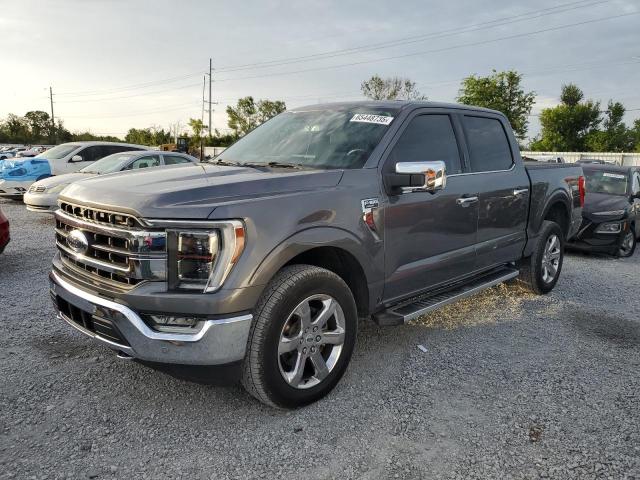 FORD F150 SUPER 2022 gray  gas 1FTFW1E82NFB18195 photo #1