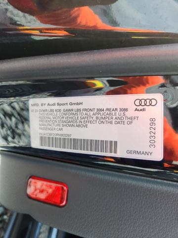 2024 AUDI RS6 WUA1DBF20RN900297