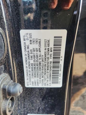 2016 HONDA CR-V EXL 2HKRM4H73GH621766