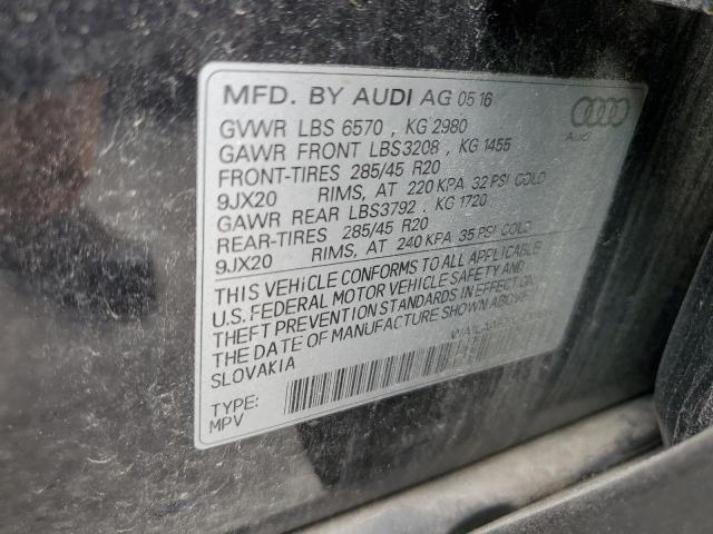 2017 AUDI Q7 PREMIUM - WA1LAAF7XHD019660