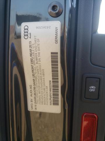 2017 AUDI A4 PRESTIG WAUFNAF41HN022936