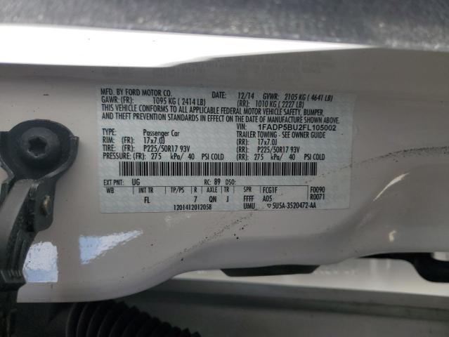 2015 FORD C-MAX SEL 1FADP5BU2FL105002