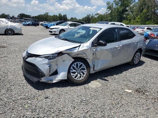 TOYOTA COROLLA L 2017 silver  gas 5YFBURHE5HP736659 photo #1